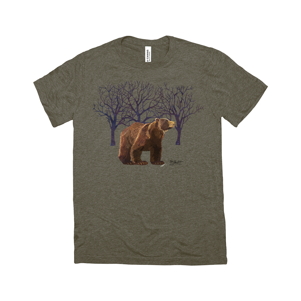 Brown Bear T-Shirts – Two Can Art